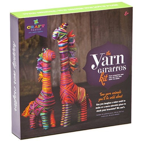 Book Cover Anna Williams Giraffe Yarn Kit, Multi-Colour (1)