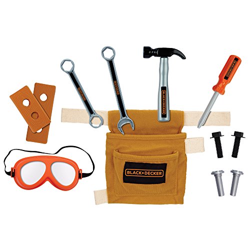 Book Cover BLACK+DECKER Jr Tool Belt Set with 11 Tools and Accessories