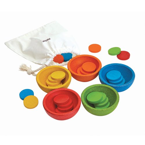 Book Cover PlanToys 5360 Sort & Count Cups Baby Toy