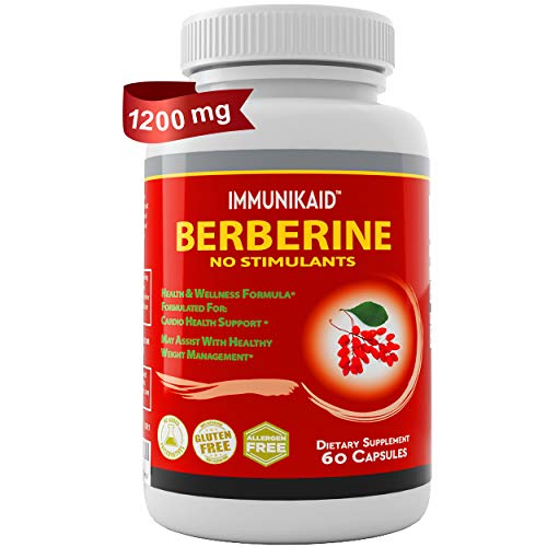 Book Cover Premium Pure Berberine Supplements 1200mg Capsules-Top Choice Powerful Berberine Hcl for Weight Loss-Lower Cholesterol & Sugar, PCOS & Immune Support Stabilizer-AMPK Metabolic Activator