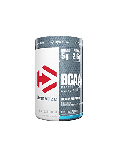 Book Cover Dymatize BCAA Complex 5050 Powder, Promotes Muscle Regeneration, Time Released Aminos, Blue Raspberry, 10.6 Oz