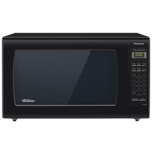 Book Cover Panasonic Microwave Oven NN-SN936B Black Countertop with Inverter Technology and Genius Sensor, 2.2 Cu. Ft, 1250W