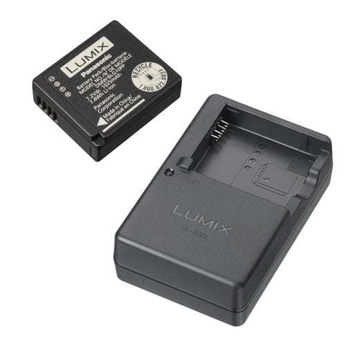 Book Cover Panasonic DMW-ZSTRV Lumix Battery & External Charger Travel Pack, Black