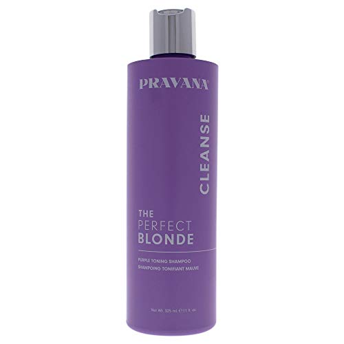 Book Cover Pravana The Perfect Blonde Purple Toning Hair Shampoo 10.1 Oz Sulfate Free