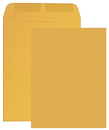 Book Cover Cashier Depot SY6950 Kraft Catalog/Open End Envelopes, Brown, 500 Count by Cashier Depot