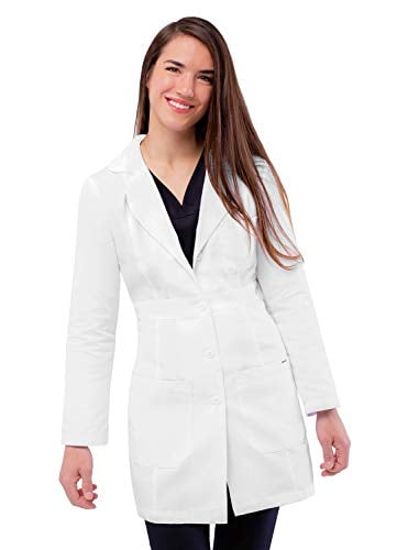 Book Cover Adar Universal Lab Coats for Women - Belted 33