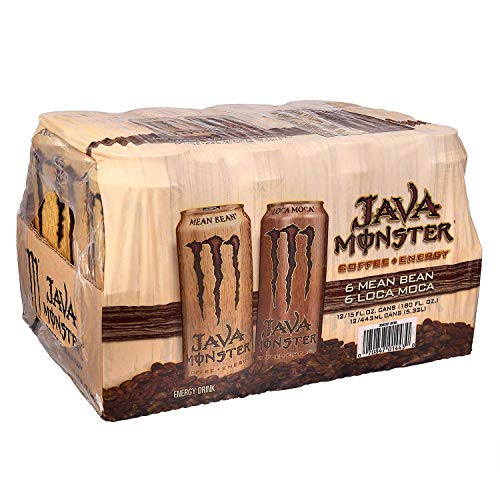 Book Cover Monster Java Variety Pack (15 oz. cans, 12 ct.)