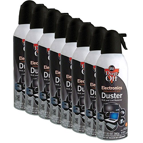 Book Cover Falcon Dust-Off Electronics Compressed Gas Duster 10 Oz (4 Pack)
