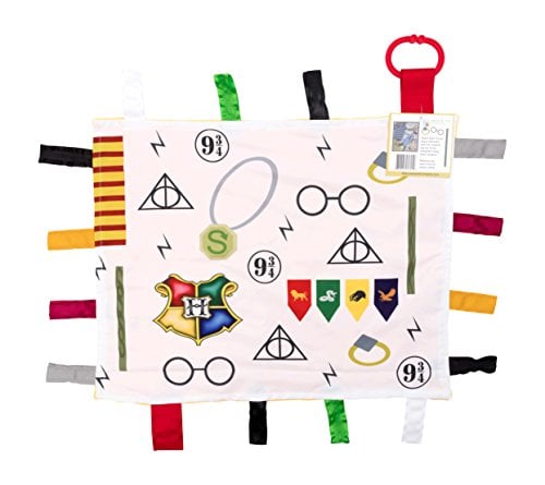 Book Cover Baby Jack & Co Lovey Wizard Baby Tag Blanket. 14x18 Educational Magical Security Blanket