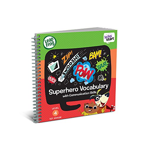 Book Cover LeapFrog LeapStart 1st Grade Activity Book: Superhero Vocabulary and Communication Skills