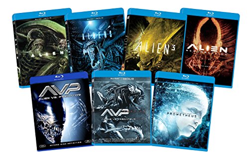 Book Cover Alien 7-Film Franchise Blu-ray Bundle