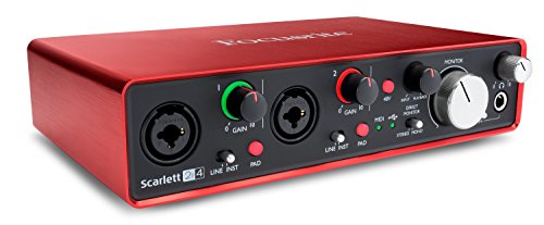Book Cover Focusrite Scarlett 2i4 (2nd Gen) USB Audio Interface with Pro Tools | First