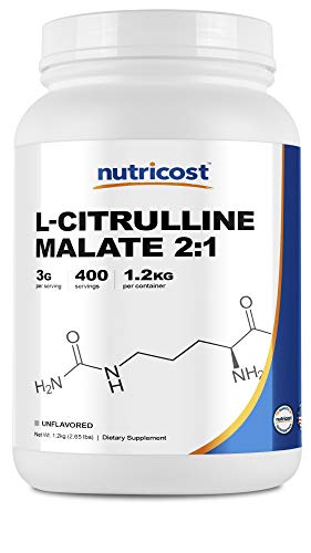 Book Cover Nutricost L-Citrulline Malate Powder (2:1) 1.2KG
