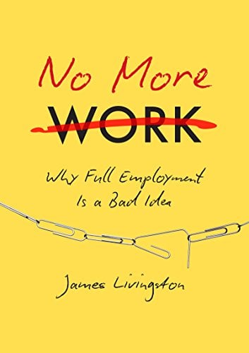 Book Cover No More Work: Why Full Employment Is a Bad Idea