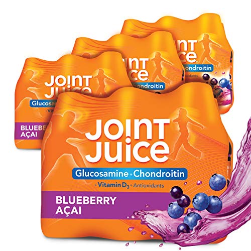 Book Cover Joint Juice Glucosamine and Chondroitin Supplement, Blue Acai, 8 Fl Oz (Pack of 24)