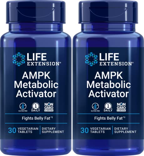 Book Cover Life Extension AMPK Metabolic Activator 30 tablets X 2