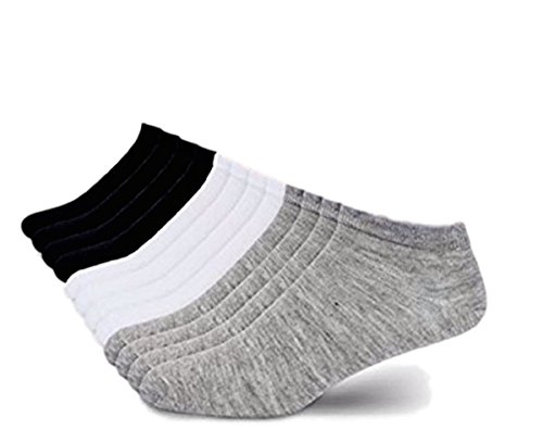 Book Cover I&S Women's 12 Pack Low Cut No Show Athletic Socks - Women's Socks Size 9-11 (Set of 12 pairs)