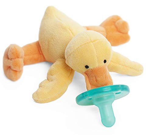 Book Cover WubbaNub Infant Pacifier - Baby Yellow Duck