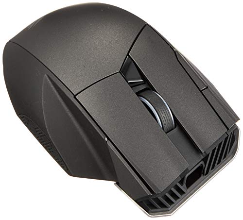 Book Cover ASUS RGB Laser Gaming Mouse - ROG Spatha | Wireless/Wired Gaming Mouse for PC | for Right-Handed Gamers | 8200 DPI Laser Sensor | Ultra-Precise Mouse Tracking for MMO Games | 3D Printer Friendly