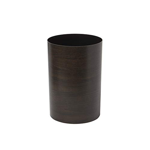Book Cover Umbra Treela Small Trash Can â€“ Durable Garbage Can Waste Basket for Bathroom, Bedroom, Office and More | 4.75 Gallon Capacity with Stylish Walnut Finish]