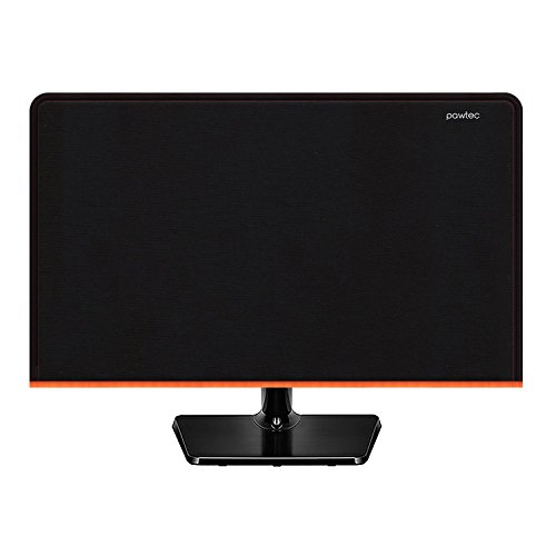 Book Cover Pawtec Flat Screen Monitor Cover Scratch Resistance Neoprene Full Body Sleeve for LED LCD HD Panel (27 to 28 inches)