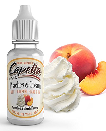 Book Cover Capella Flavor Drops Peaches & Cream Concentate13ml