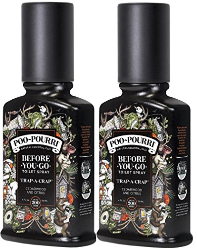Book Cover Poo Pourri Vanilla Mint Before You Go Spray 2 oz - 2 Pack