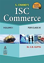 Book Cover ISC Commerce Class-XI (Vol.I)