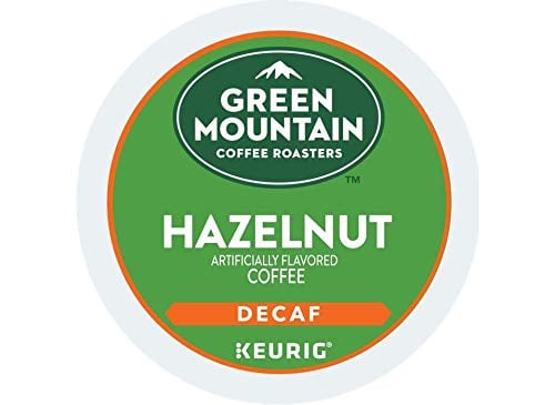Book Cover Green Mountain Coffee Keurig Decaf Hazelnut K-Cups 24 Ct