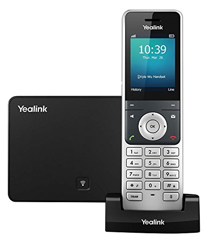 Book Cover Yealink YEA-W56P Business HD IP Dect Cordless Voip Phone and Device,Silver