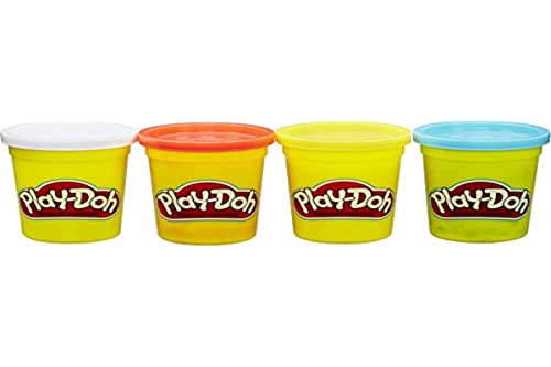 Book Cover Play-Doh B6508 4 Pack Classic Colors, 16 oz, Small