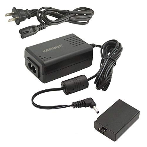 Book Cover Kapaxen ACK-E10 (UL Listed) AC Power Adapter Kit for Canon EOS Rebel T3, T5, T6, T7, T100, Kiss X50, Kiss X70, EOS 1100D, 1200D, 1300D, 2000D, 4000D Digital Cameras