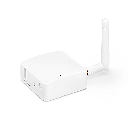 Book Cover GL.iNet GL-AR150 Mini Travel Router with 2dbi External Antenna, Wi-Fi Converter, OpenWrt Pre-Installed, Repeater Bridge, 150Mbps High Performance, OpenVPN, Programmable IoT Gateway
