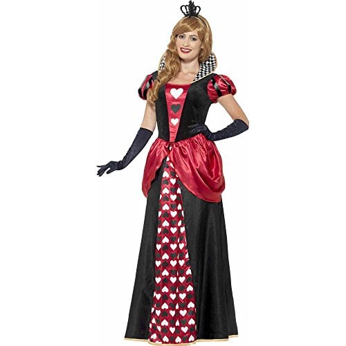 Book Cover Smiffys Women's Royal Red Queen Costume