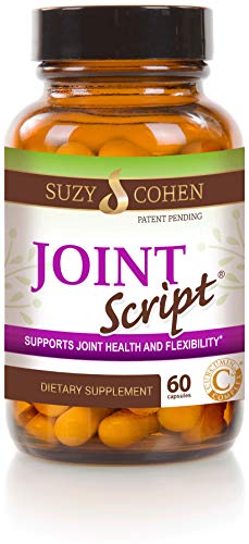 Book Cover Joint Script Collagen with Curcumin for Healthy Joints, Cartilage and Flexibility Dietary Supplement 60 Capsules - by Suzy Cohen, RPh