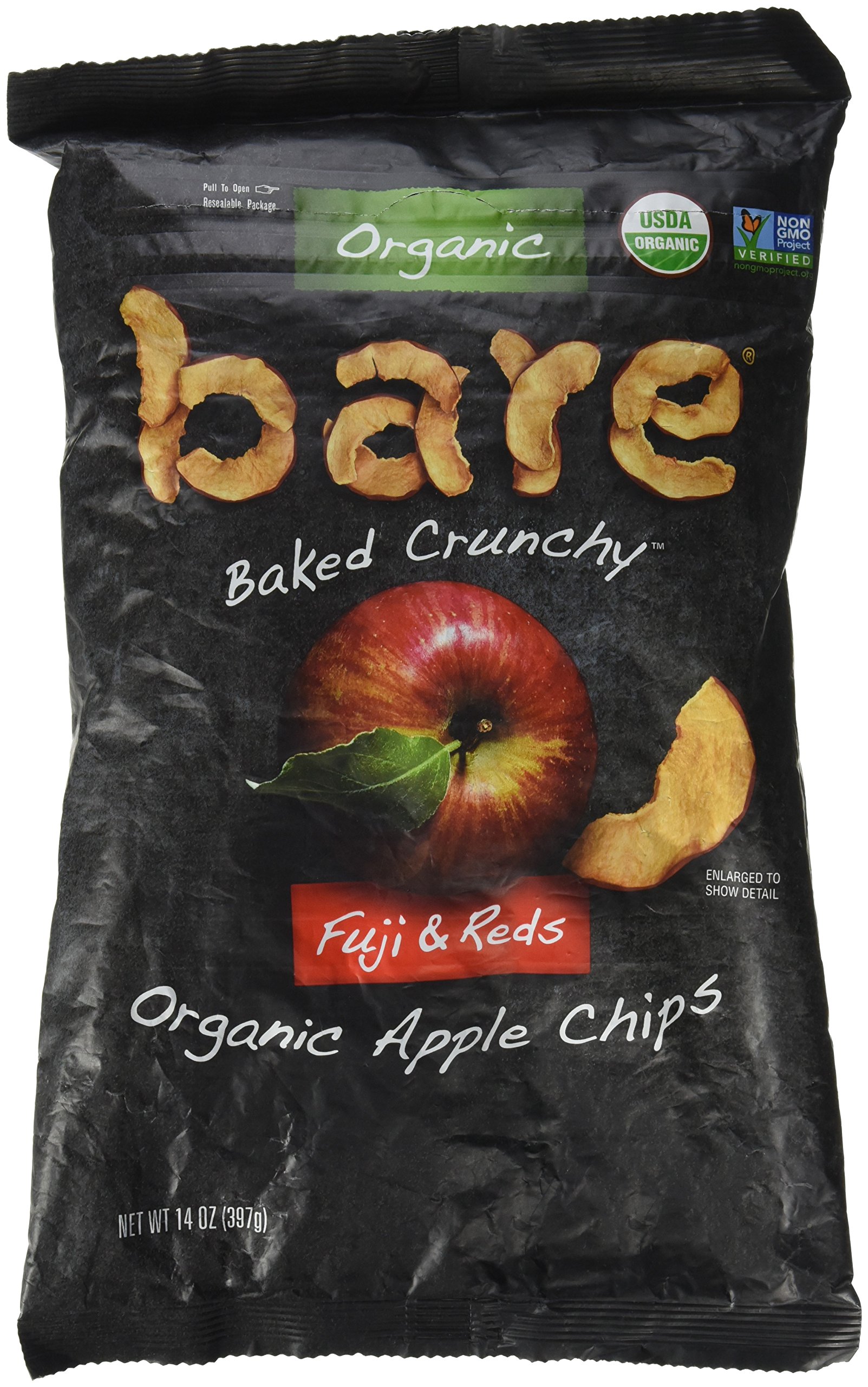 Book Cover Bare Baked Fruit Chips (Apple, 14 Ounce)