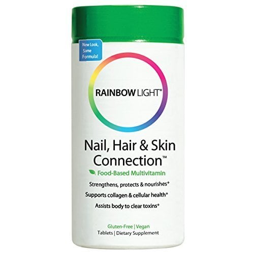 Book Cover Rainbow Light, Herbal Prescriptives, Nail, Hair & Skin Connection, Replenish & Balance, 60 Tablets by Rainbow Light