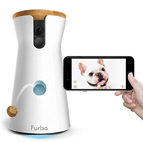 Book Cover Furbo Dog Camera: Treat Tossing, Full HD Wifi Pet Camera and 2-Way Audio, Designed for Dogs, Compatible with Alexa (As Seen On Ellen)