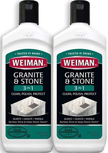 Book Cover Weiman Granite Cleaner and Polish 8 Ounce 2 Pack
