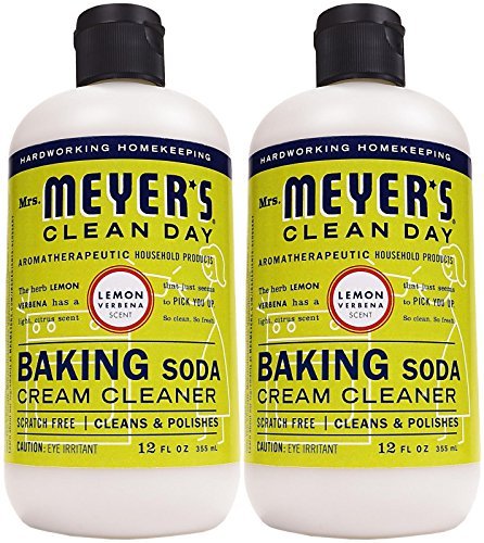 Book Cover MRS. MEYER'S CLEAN DAY Cream Cleanser - 12 oz - Lemon Verbena - 2 pk