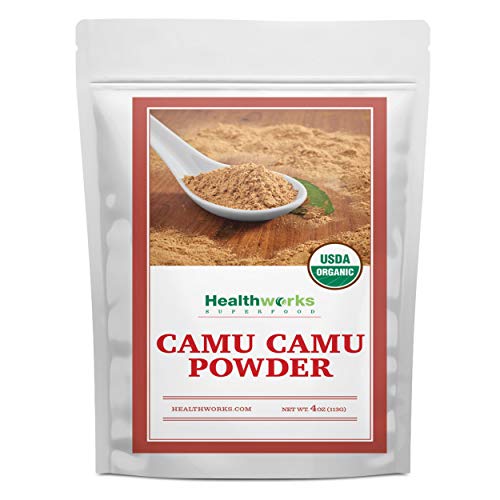 Book Cover Healthworks Camu Camu Powder Organic 4 Ounce