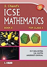 Book Cover S. Chand’s ICSE Mathematics Class -X