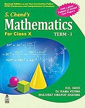 Book Cover S.Chand’S Mathematics For Class X Term -I