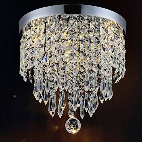 Book Cover ECTY Chandelier Crystal Ball Fixture Pendant Ceiling Lamp H10.43 Inch X W8.66 Inch, 1 Light (Chrome)Hile Lighting KU300074 Modern Chandelier Crystal Ball Fixture Pendant Ceiling Lamp H10.43 Inch X W8.66 Inch
