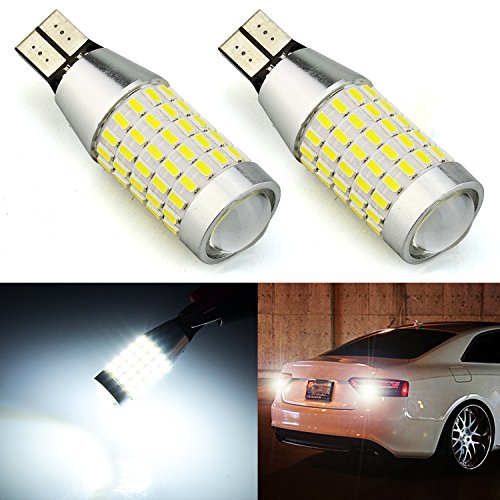 Book Cover JDM ASTAR Extremely Bright 2000 Lumens 360-Degree Shine 921 912 90-EX Chipsets LED Bulbs For Backup Reverse Lights, Xenon White