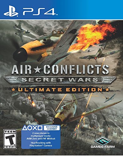 Book Cover Air Conflicts: Secret Wars - PlayStation 4