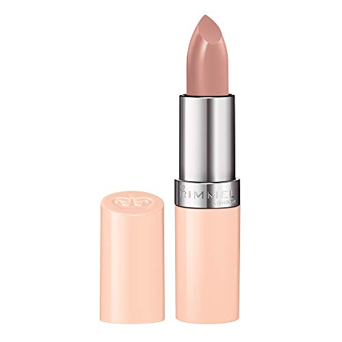 Book Cover Rimmel London Lasting Finish Lipstick Nude Collection, 45 Rose Nude, 4g, Packaging May Vary