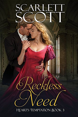 Book Cover Reckless Need (Heart's Temptation Book 3)