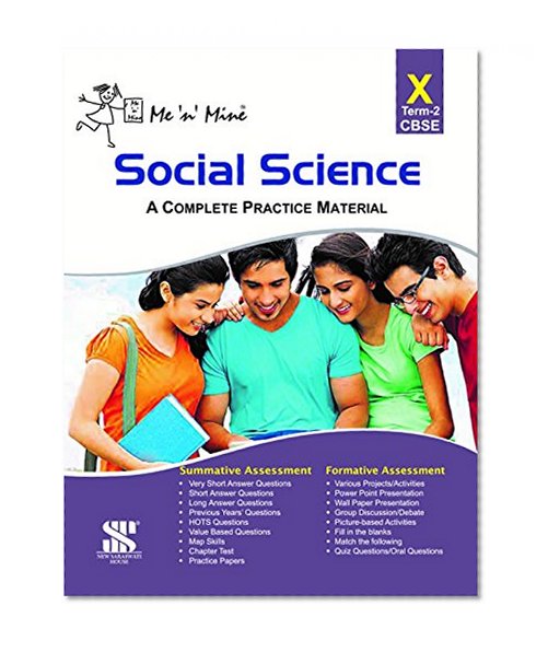 Book Cover Me n Mine-Social Science-Term-2