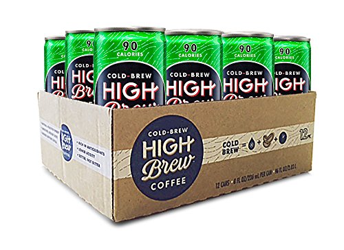 Book Cover High Brew Cold Brew Coffee Dark Chocolate Mocha, 8 Ounce Can (12 Count)